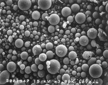 Electron Microscope photo of Fly Ash - US government