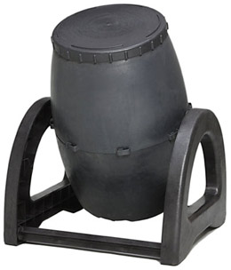 The 100% recycled UCT-9 Urban Compost Tumbler